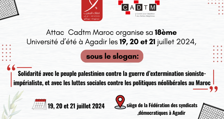 affiche universite attac