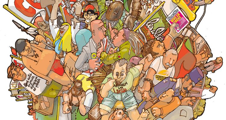 Dessin de Mathieu Colloghan, 2005.