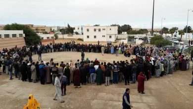  تقرير عن احتجاجات سكان طانطان على الوضع الصحي بالإقليم.