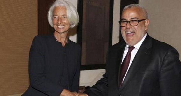 Christine-Lagarde-et-Abdelilah-Benkirane
